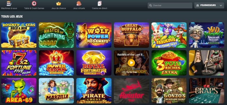 Evobet Casino machines à sous
